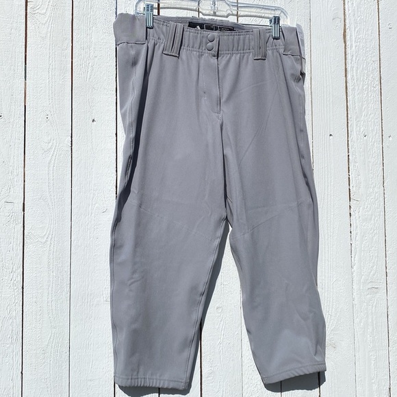ADIDAS DIAMOND QUEEN ELITE KNICKER FASTPITCH SOFTBALL PANT GREY - Picture 7 of 9